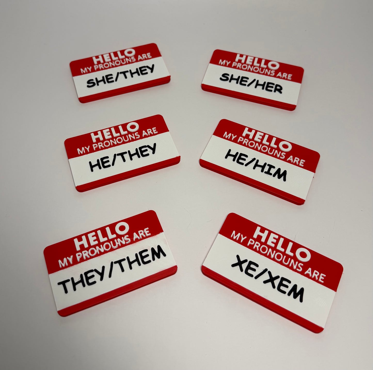 Pronoun Tag Pin
